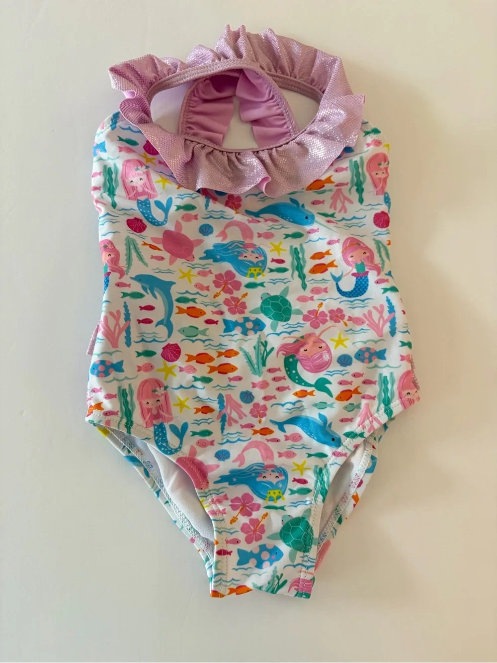 Flap Happy Mindy Crossback Swimsuit Fantasea Size 2T Swim Beach Summer Cute